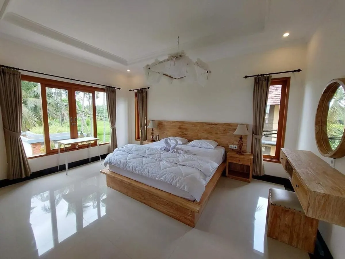 3Br Villa With Pool & View - Walkable To Center Ubud Semesterbostad